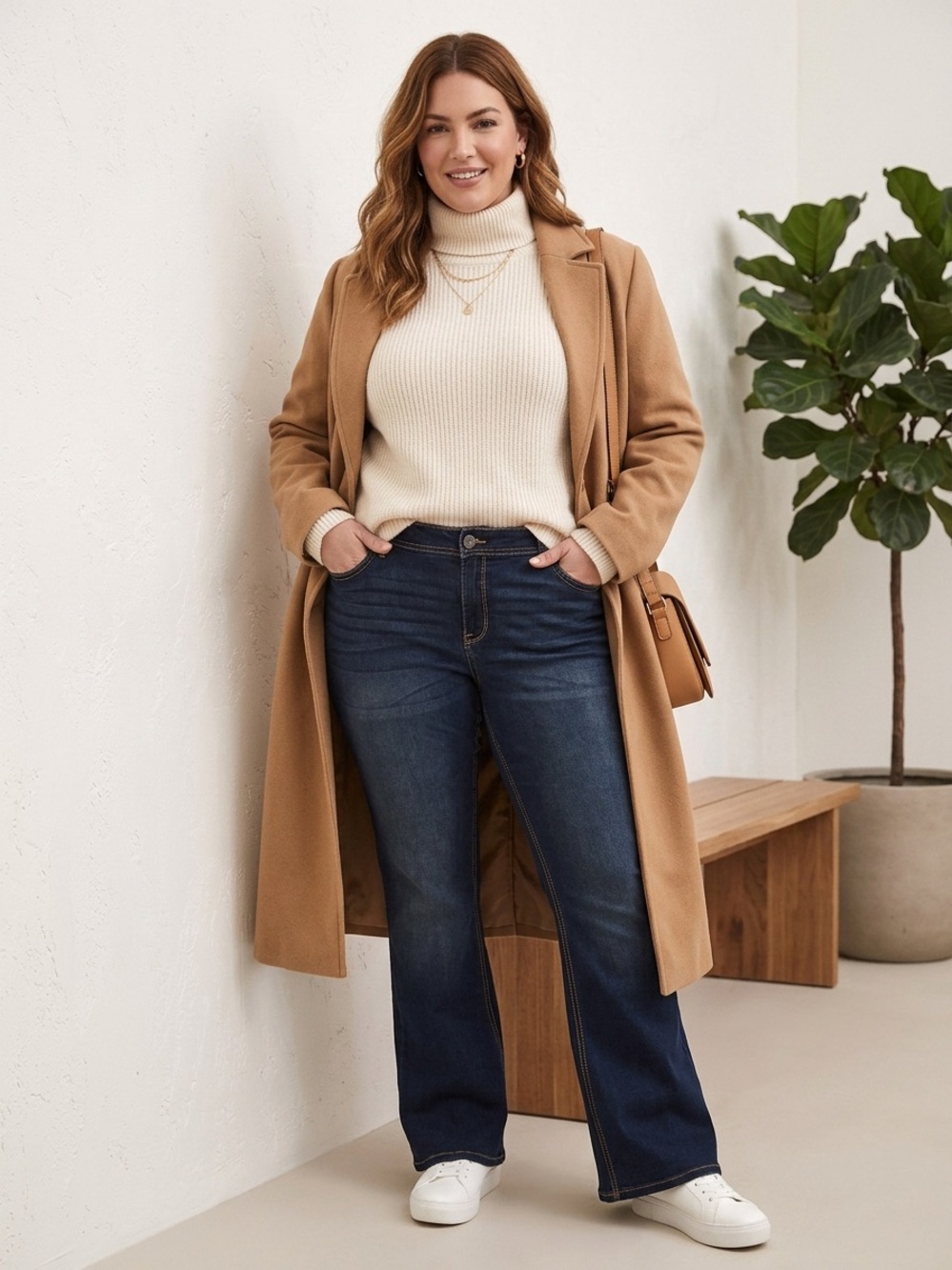 torrid Dark Blue Wide Leg Jeans